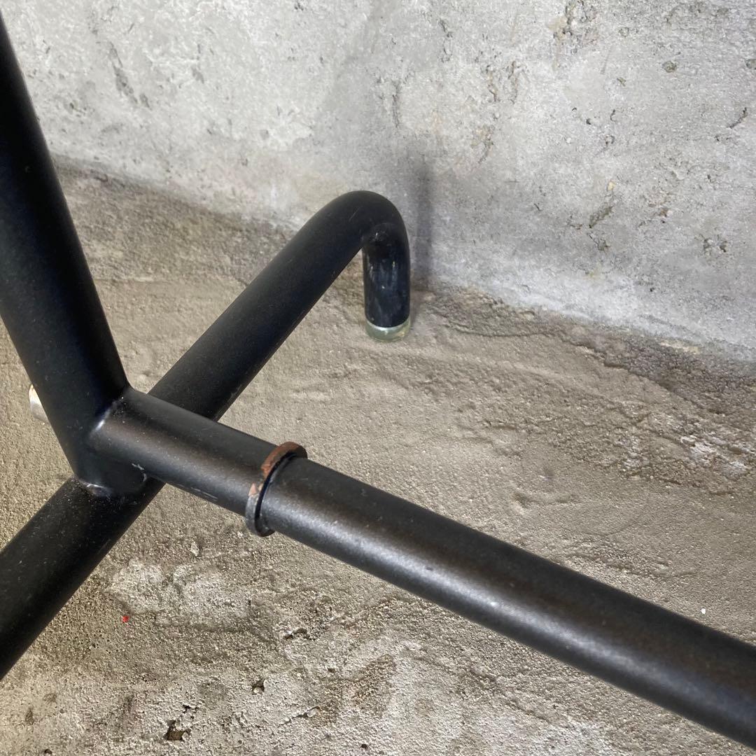 ストアエキスプレス 業務用 ハンガーラック 丸パイプ 黒 120cm