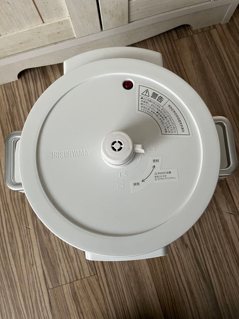 IRIS OHYAMA 電気圧力鍋 PC-MA4 ホワイト