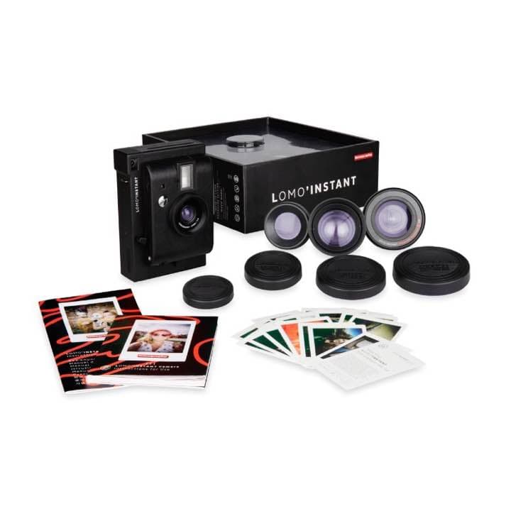 【最終値下げ】ロモインスタント 黒 レンズキット 箱、電池付き