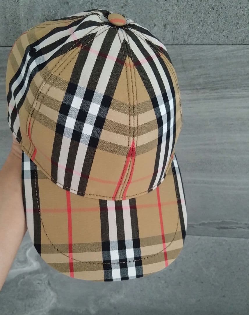 正規品！美品！BURBERRYバーバリーGAPキャップほぼ未使用
