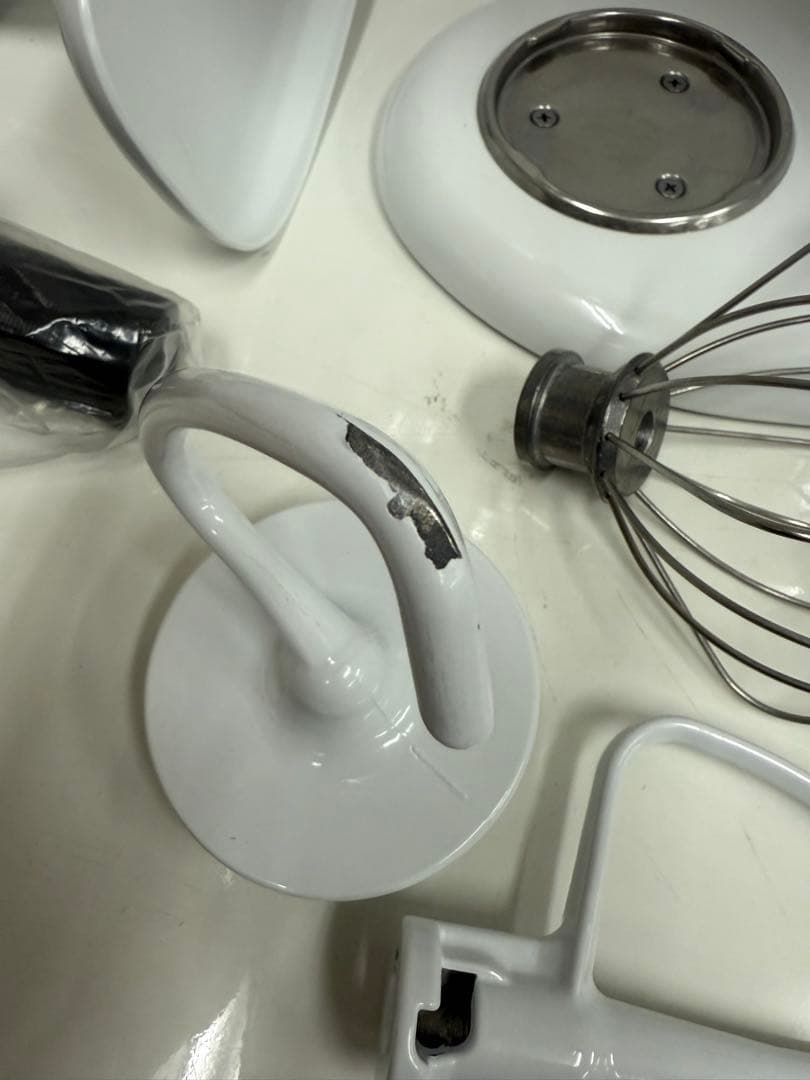 KitchenAid ミキサー 9KSM95 ホワイト 動作良好