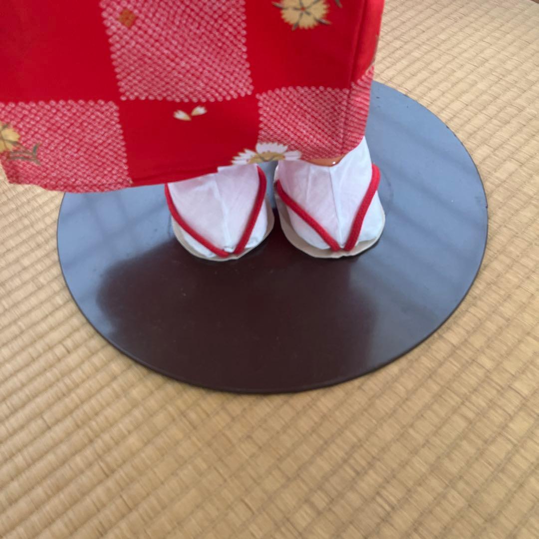 不二家 ペコちゃん 店頭用人形 等身大 着物姿 シリアルナンバー入り 非売品