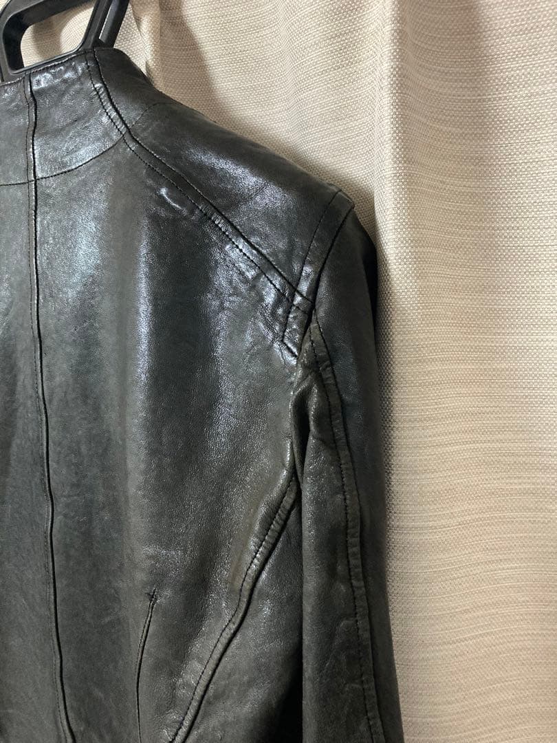 JULIUS 2009AW　レザージャケット　ラムレザー　サイズ1