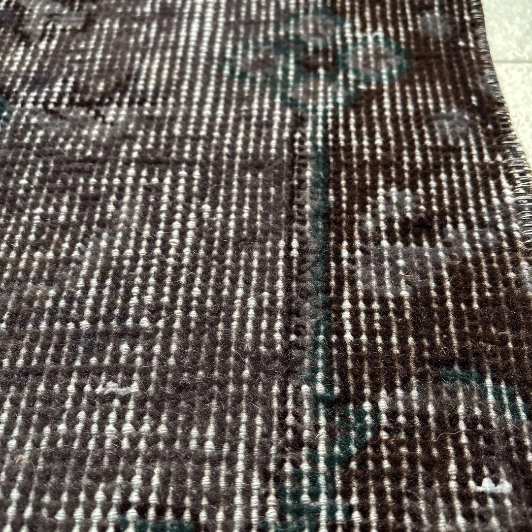 hiromikanさま専用 トルコ　ヴィンテージラグ　グレー　グリーン