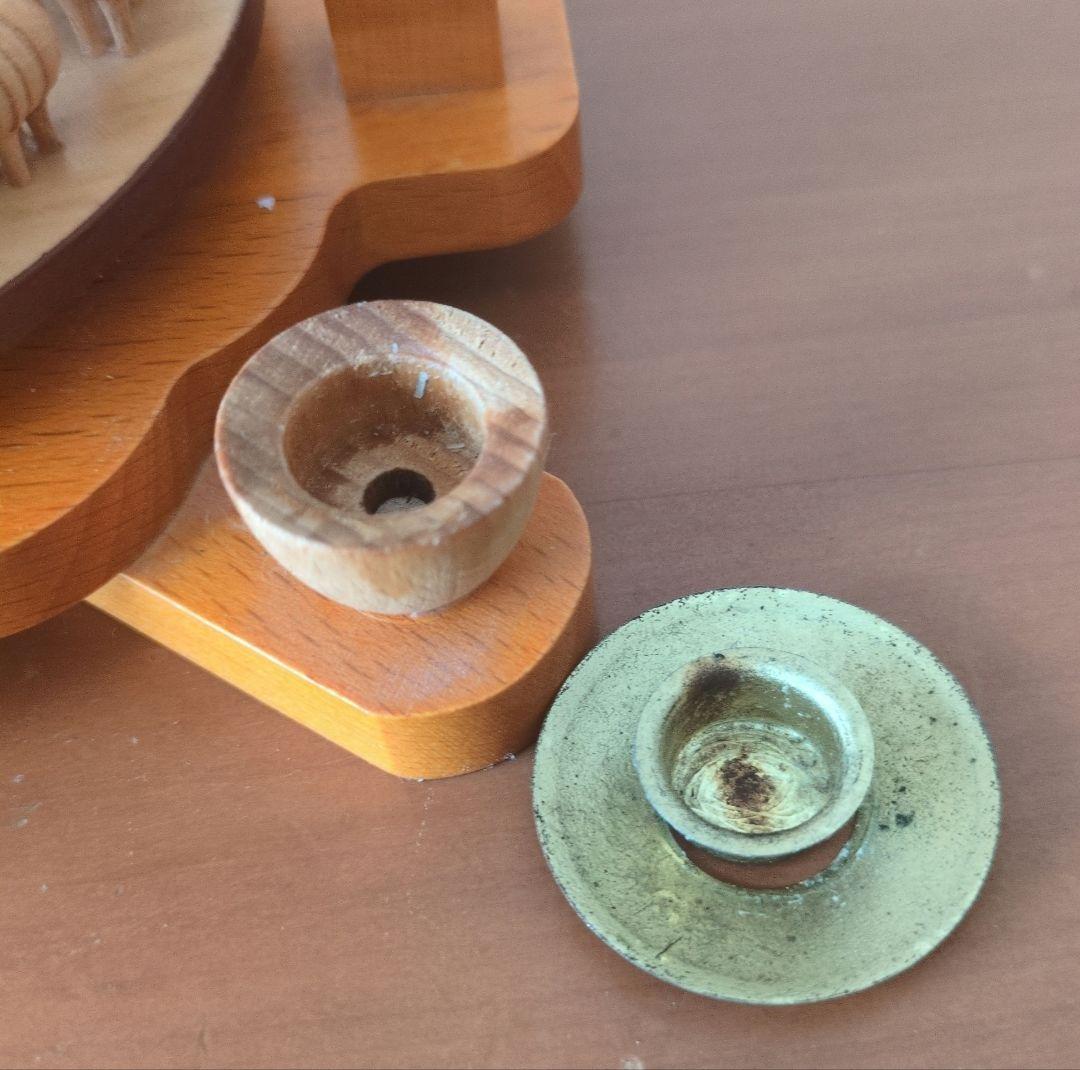 ドイツ　木製クリスマスピラミッド