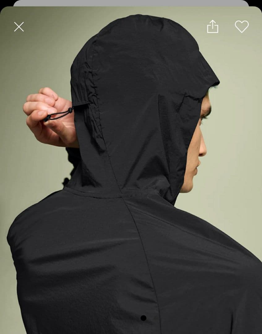 美品　On　オン　Core Jacket　コアジャケット　ブラック　S