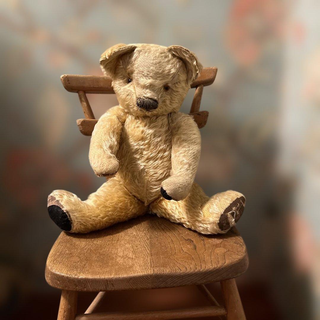 る*ー様 ★お安くしました★ チャドバレー　ヴィンテージ　テディベア　48cm