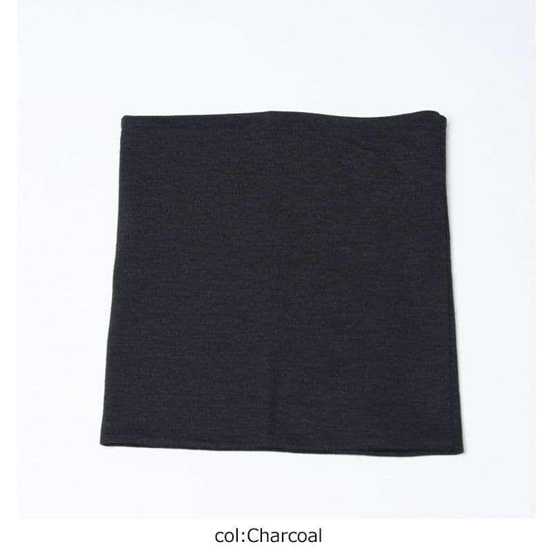 24AW【COMOLI】ウール天竺 ネックウォーマー