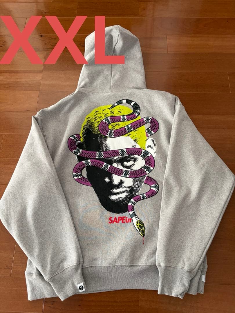 SAPEur サプール パーカー フーディー ロッドマン XXL