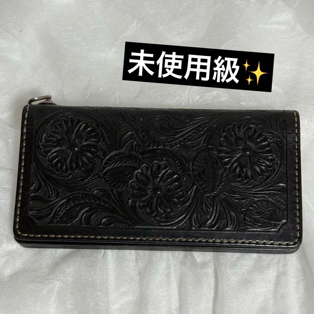 ⭐️未使用級⭐️ FANNY ファニー　折財布　長財布　バイカーズウォレット