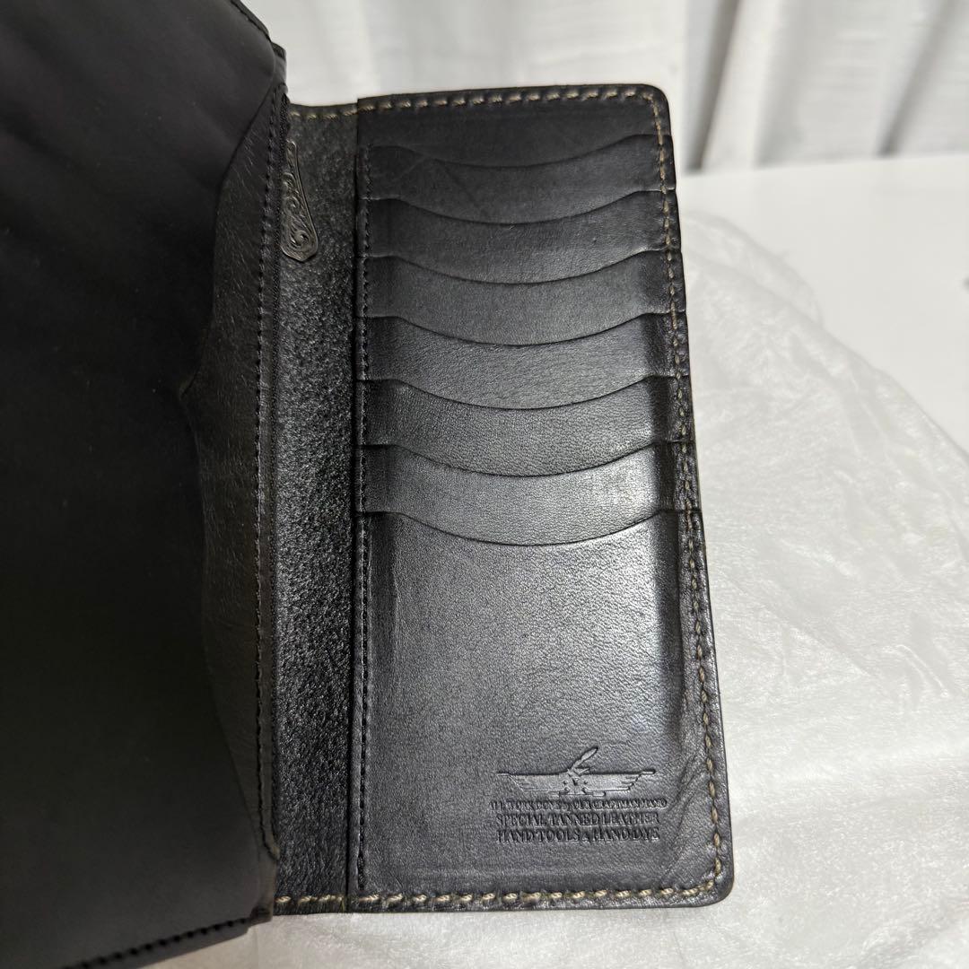 ⭐️未使用級⭐️ FANNY ファニー　折財布　長財布　バイカーズウォレット