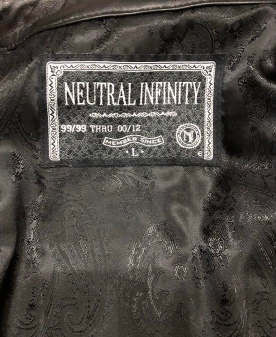 NEUTRAL INFINITYライダースジャケット