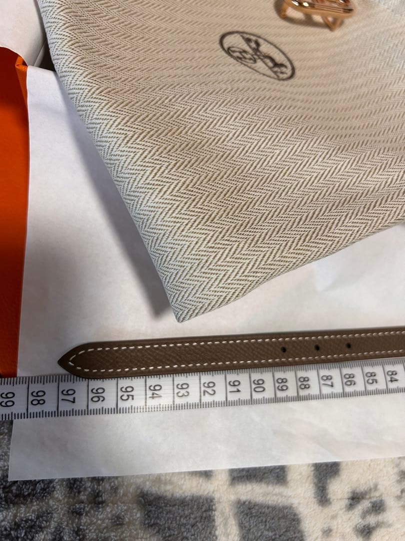 エルメス　ベルトバックル（キット） レディス マイヨンH 13mm 85cm