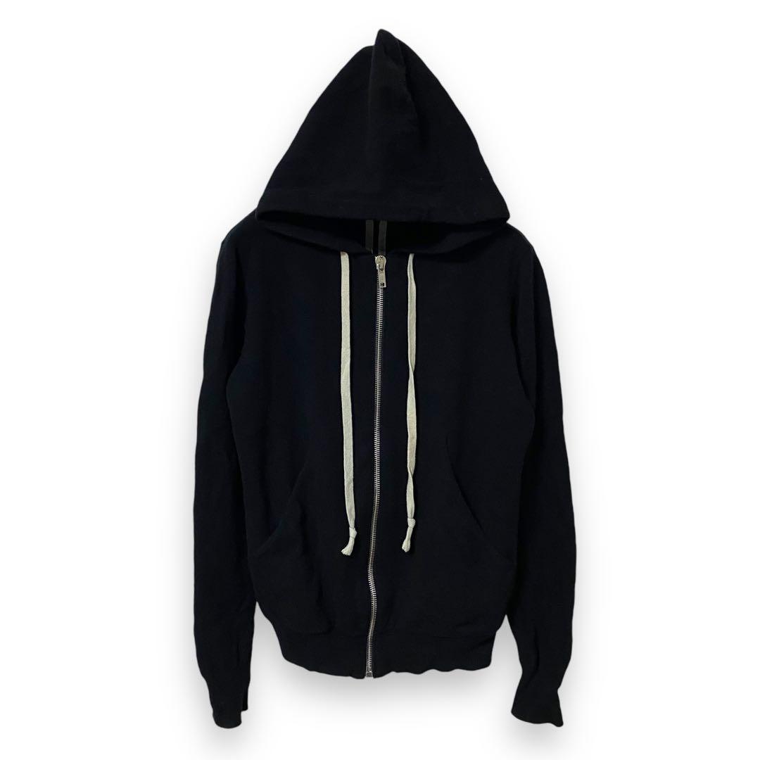 専用 Rick Owens cashmere knit zip hoodie