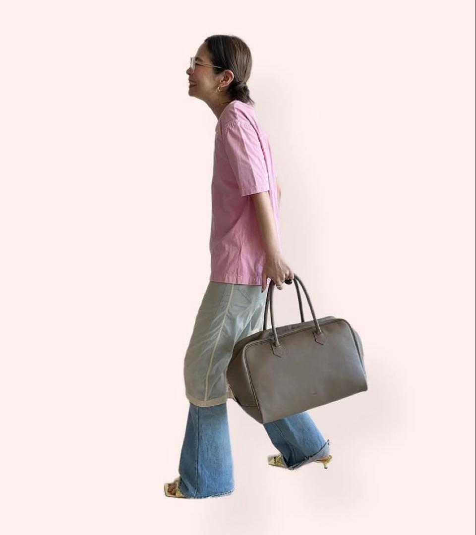 chiiiibag シュリンクビックボストン　トープ