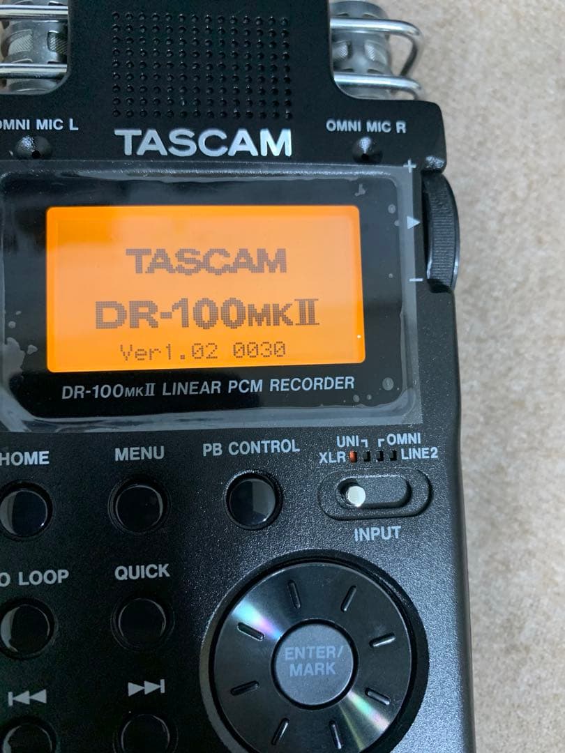 TASCAM DR-100MK2 Linear PCM Recorder ②