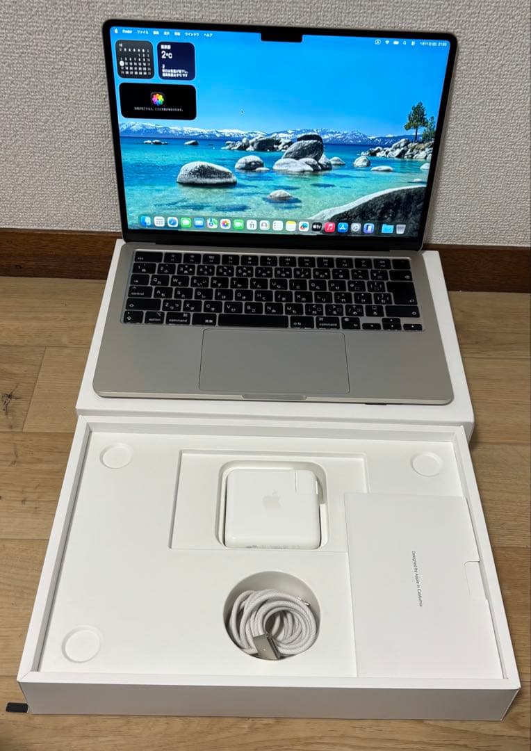 バッテリー新品同様　M2 1TB 16GB MacBook Air 13インチ
