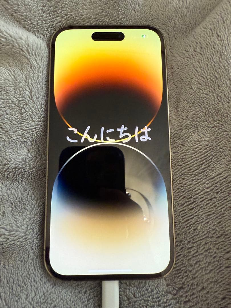 値下げしました【バッテリー100%】iPhone14pro 128GB ゴールド