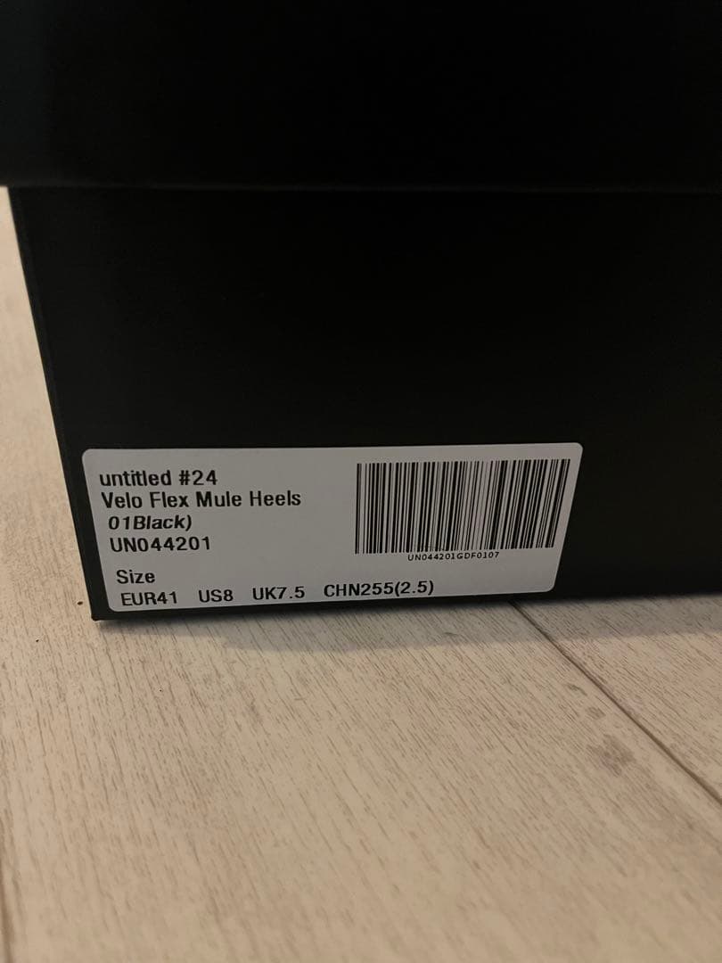 untitlab Velo Flex Mule Heels ポインテッドトゥ41