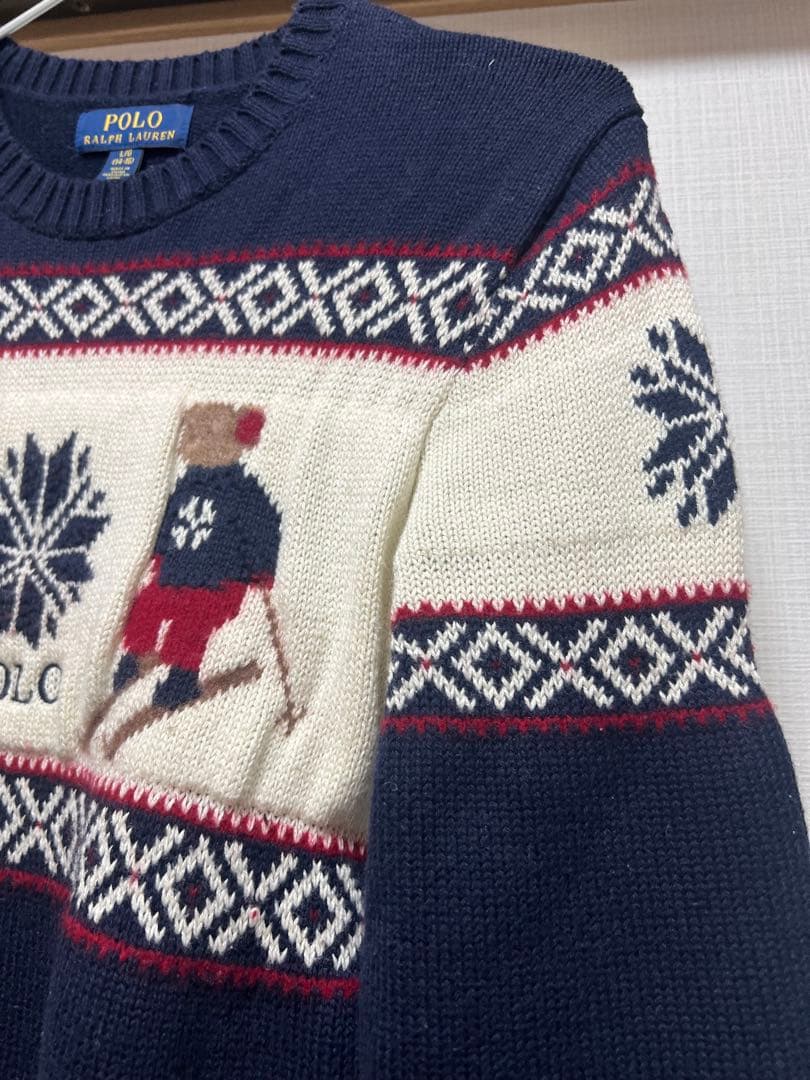 親子コーデ♡ラルフローレン♡ ポロベアセーター