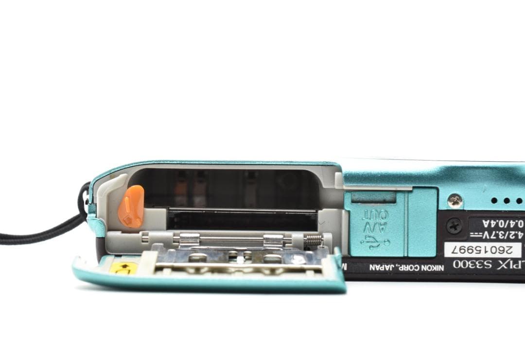 【美品】Nikon COOLPIX S3300 ミントブルー　動作確認済