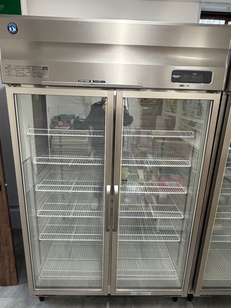 ホシザキ 冷凍ショーケース FS-120A3（2022年製）超美品・ほぼ未使用