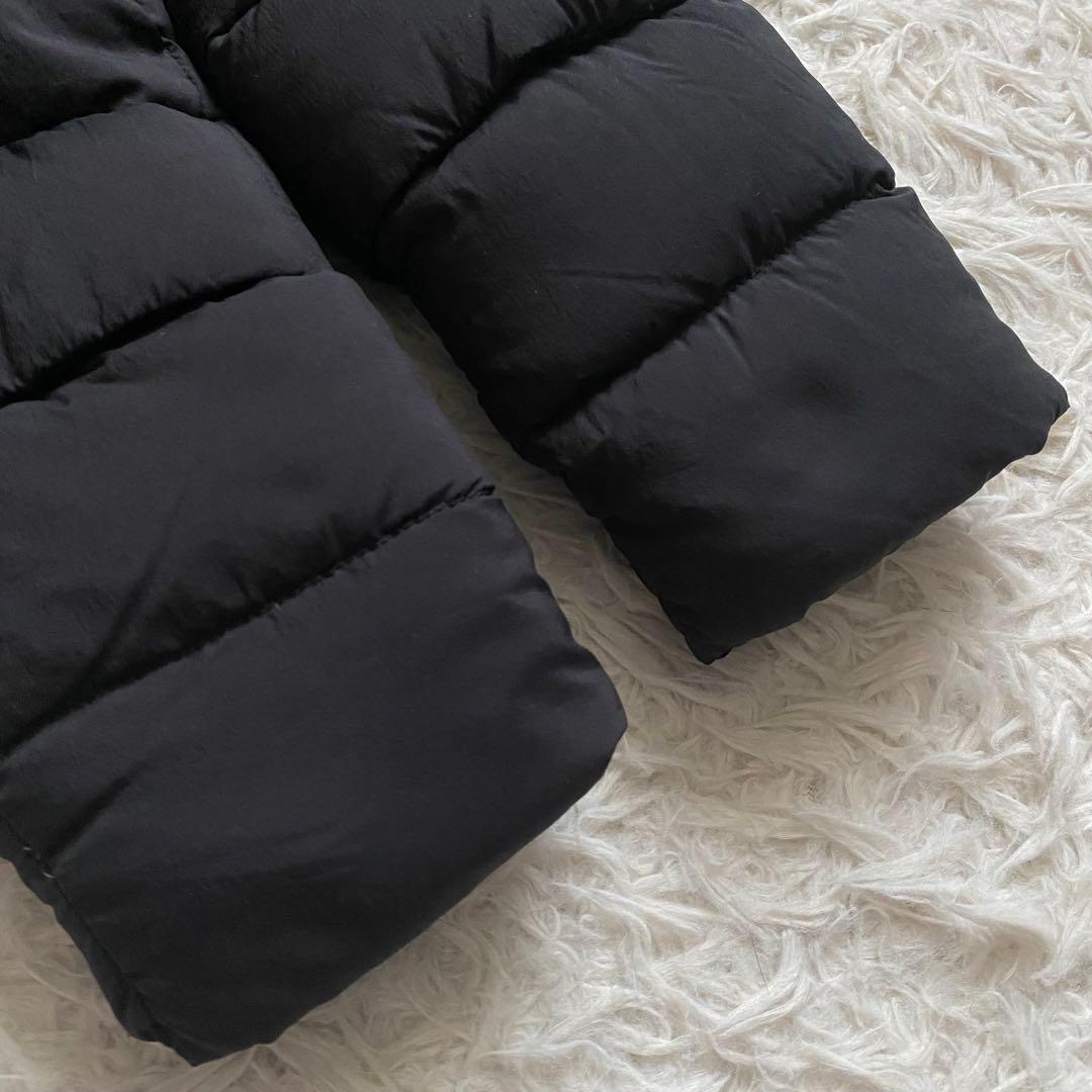 極美品■ヘルノ　レイヤード　ダウンコート　ジャケット　ブラック　フード付　40