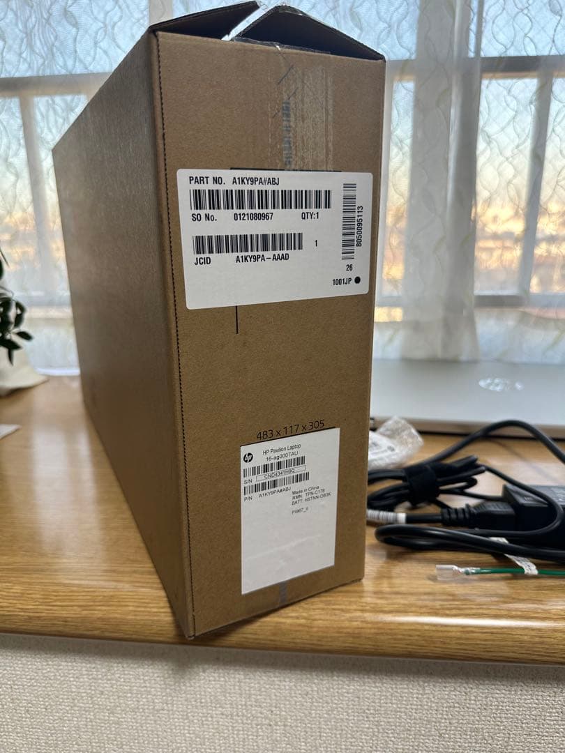 HP　ノートPC　 HP Pavilion 16-ag0007AU