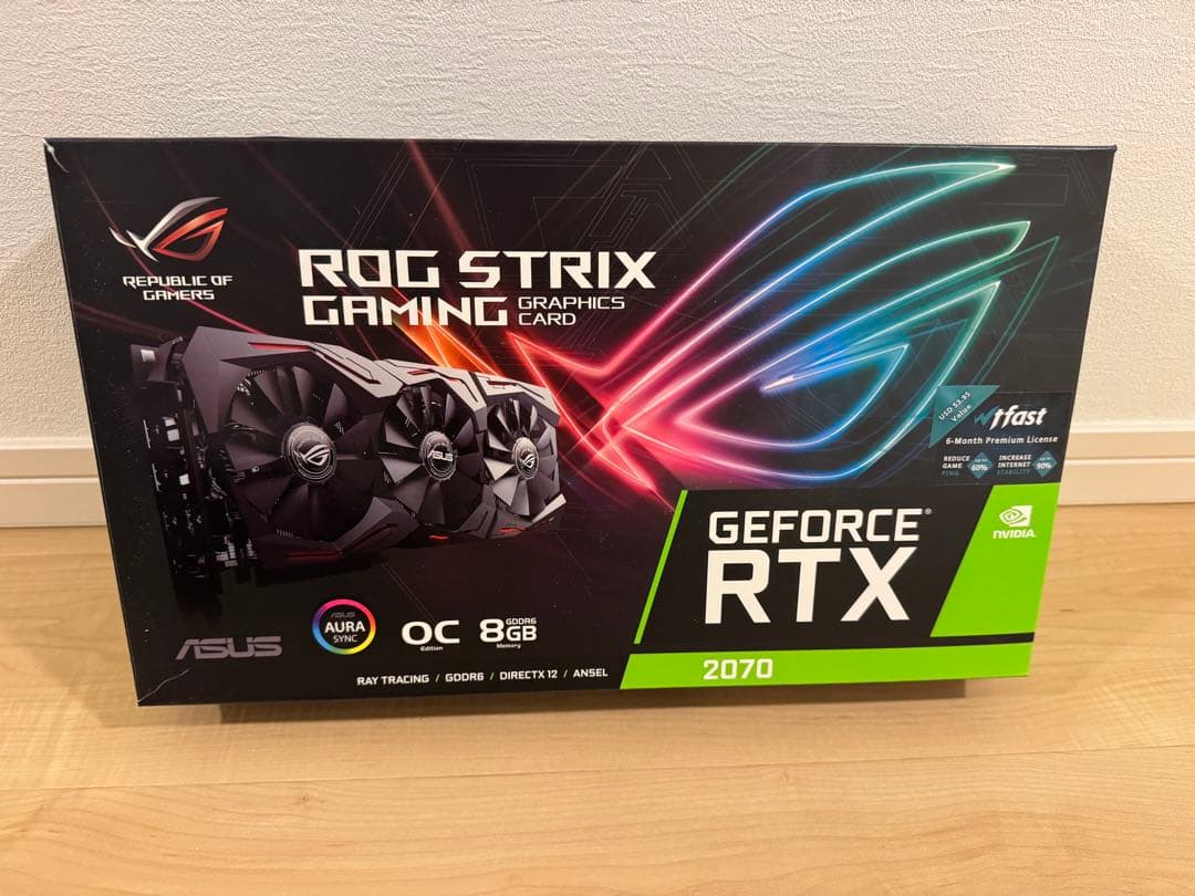 グラフィックボード・グラボ・ビデオカード ASUS ROG STRIX GeForce RTX 2070 OC 8GB