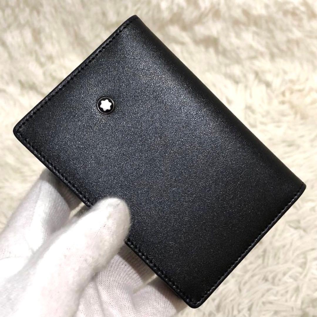 未使用✨モンブラン マイスターシュテュック　レザー　カードケース 名刺入れ