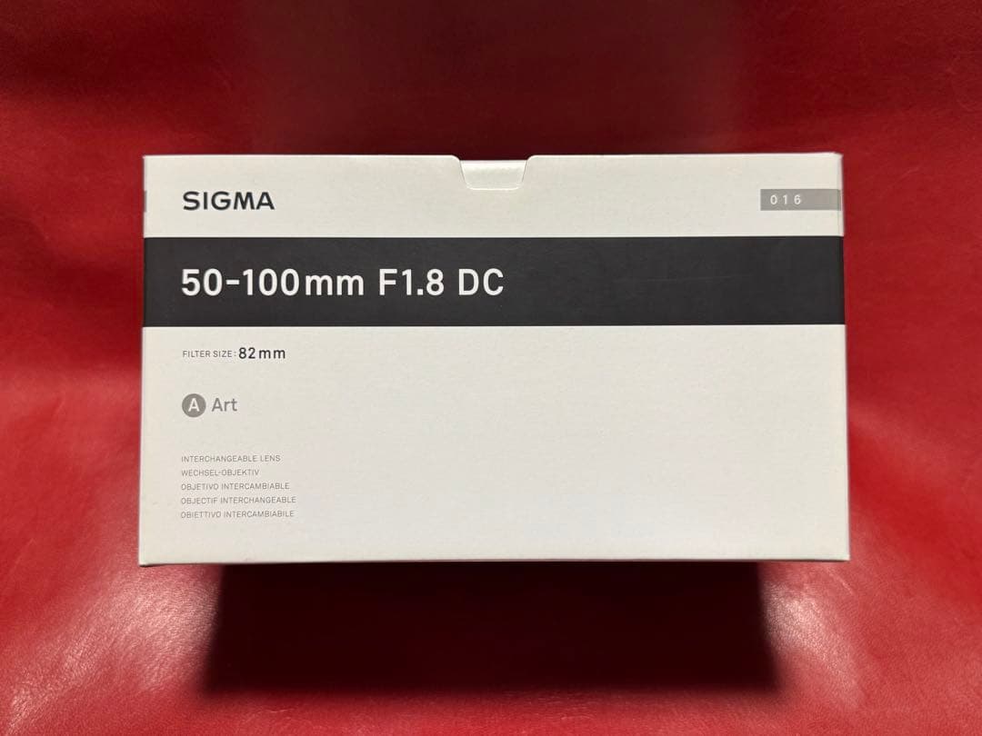 (ほぼ未使用)SIGMA 50-100mm F1.8 DC HSM Art EF
