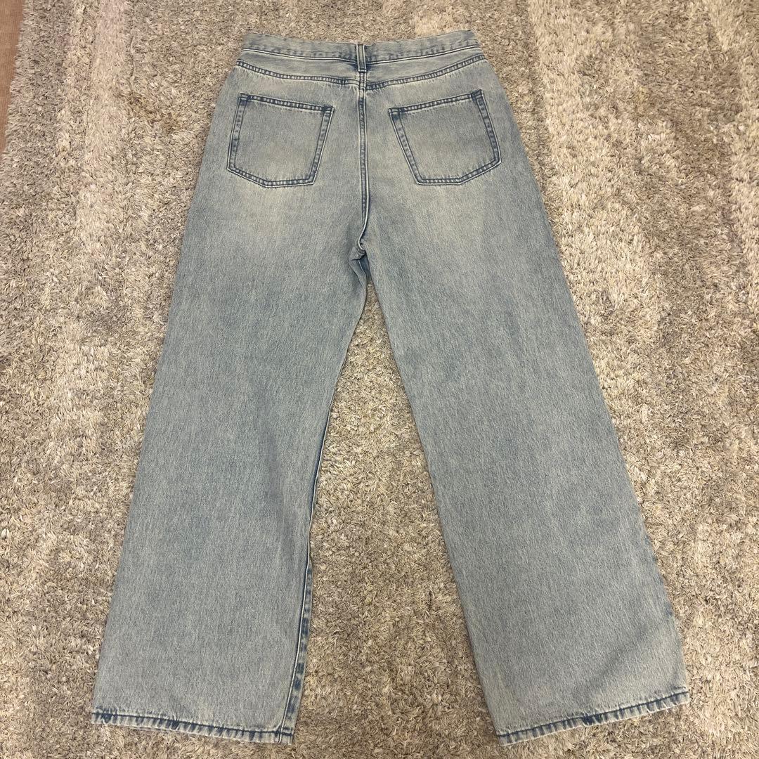 niko ウィムガゼット　ドロストデニム　美品　デニム　ドローコード