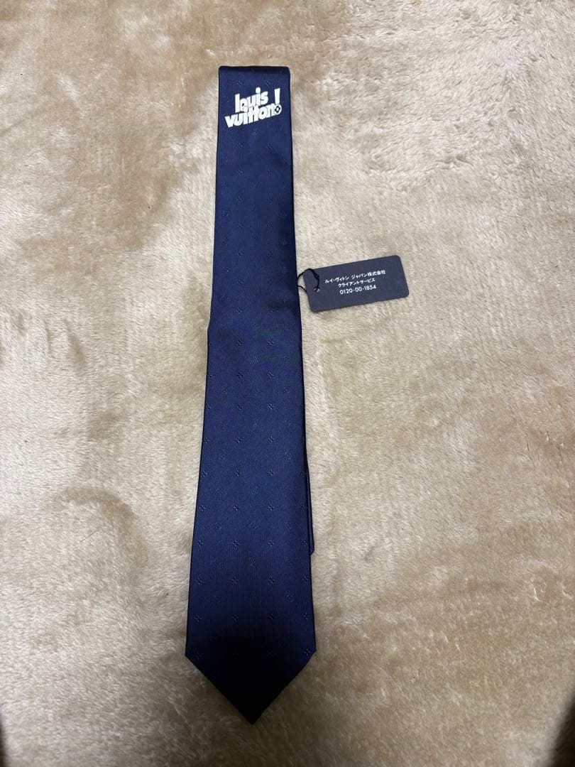 Louis Vuitton ネクタイ ネイビー