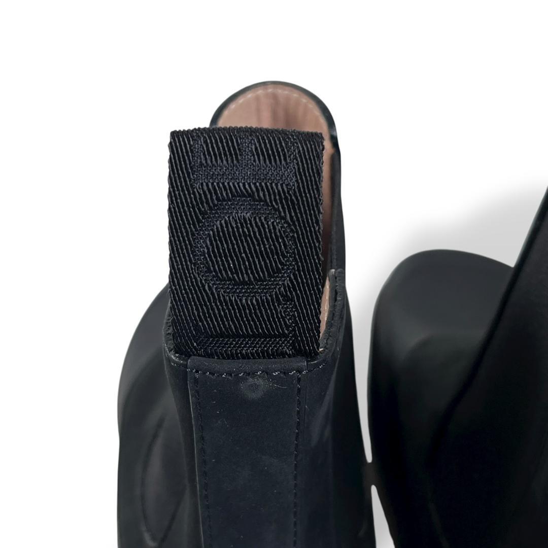 LOEWE ロエベ フィールド チェルシーブーツ サイズ36 保存袋つき 黒