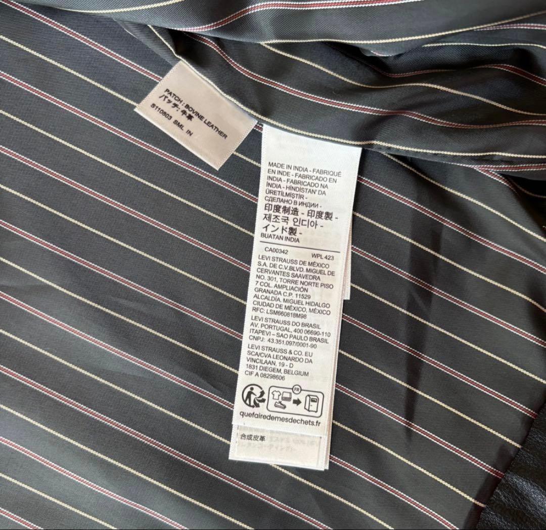 ジャケット・アウター LEVI'S JP Limited Leather Trucker Jacket