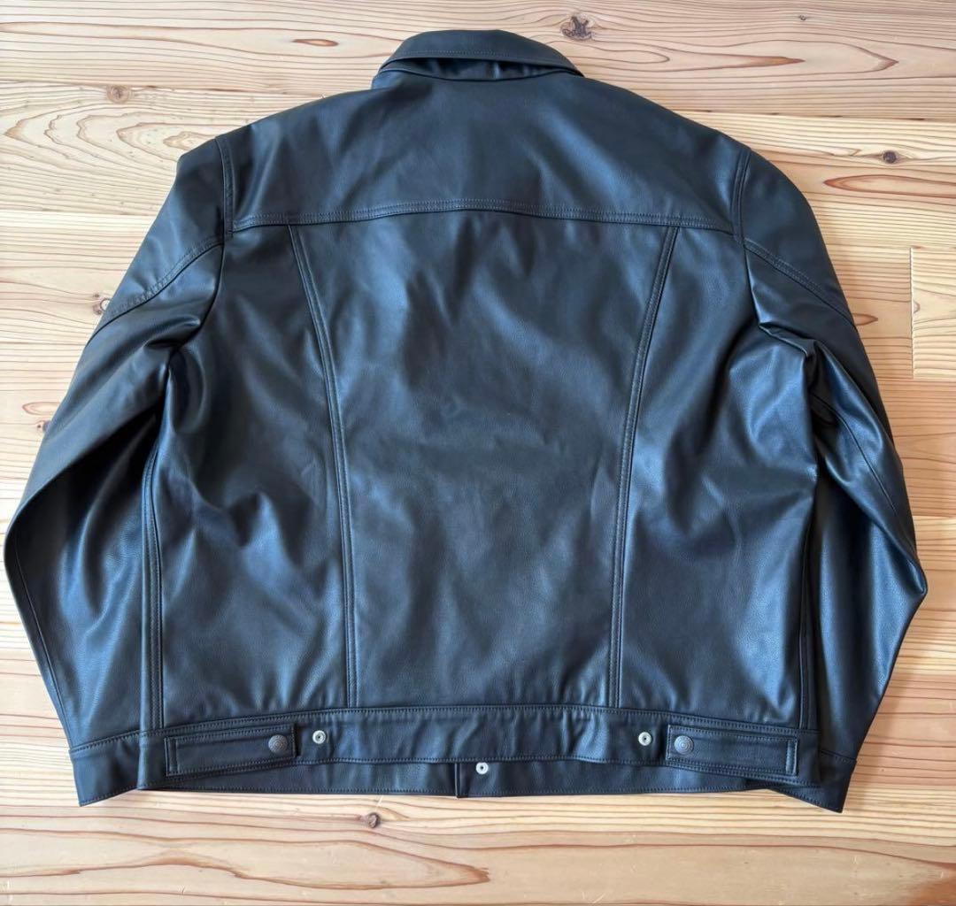 ジャケット・アウター LEVI'S JP Limited Leather Trucker Jacket