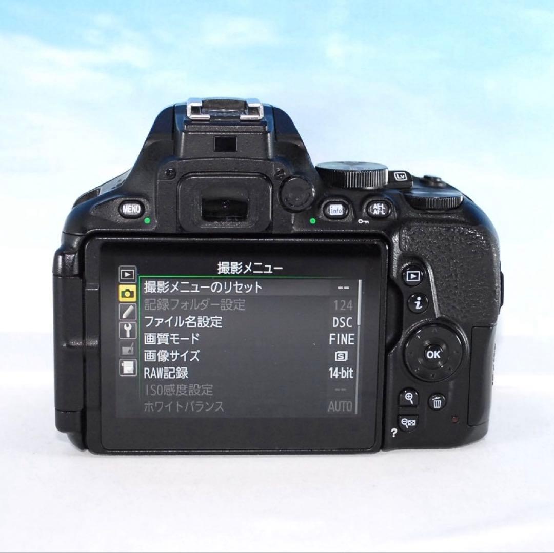 シリーズ最新機種❤️Nikon D5600❤️Wi-Fi搭載✨高画質✨おまけ付き✨
