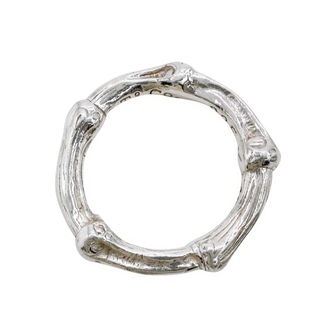 【美品】オールド ティファニー バンブー リング シルバー 925 11号 刻印