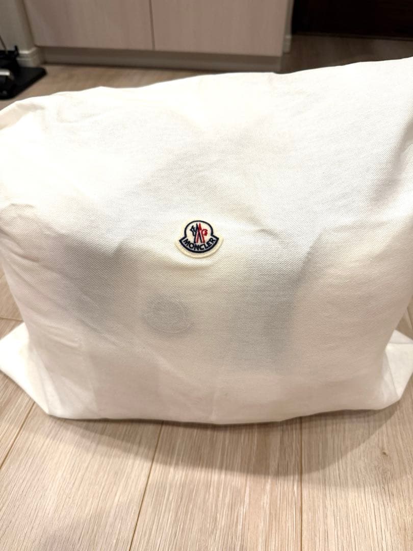 MONCLER モンクレール CARADOC ダウン トートバッグ 白 ホワイト