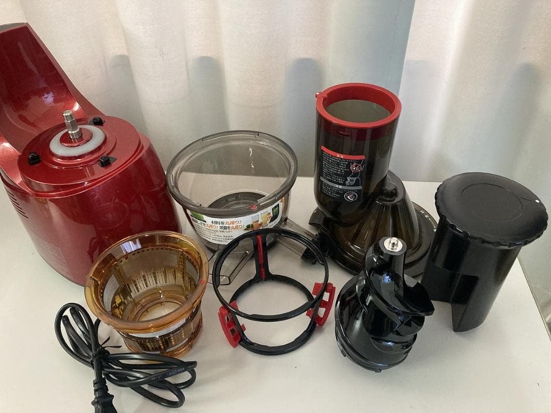 ■ioy0301■クビンス　ホールスロージューサー　JSG-641M■