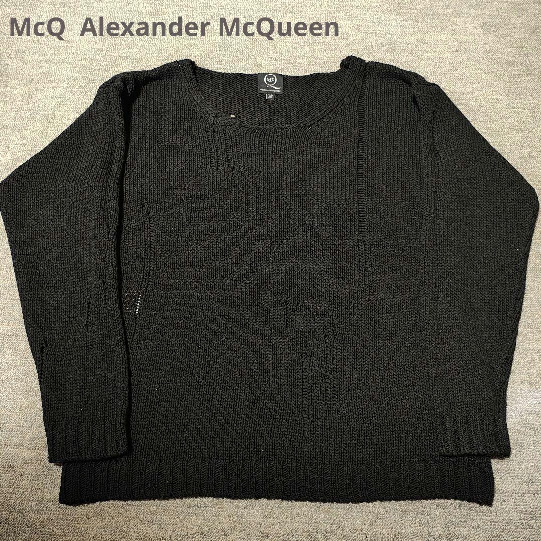 美品 McQ Alexander McQueen Destroyd Knit
