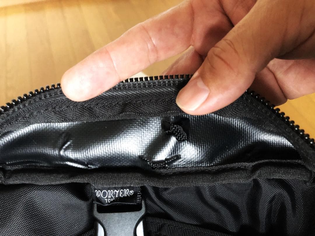 美品　ポーター　木梨サイクル　ボディー　バッグ　ウエスト　ポーチ　タンカー