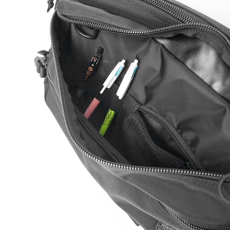 美品　ポーター　木梨サイクル　ボディー　バッグ　ウエスト　ポーチ　タンカー