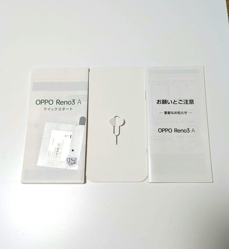 Oppo Reno3 A スマートフォン 本体 ブラック