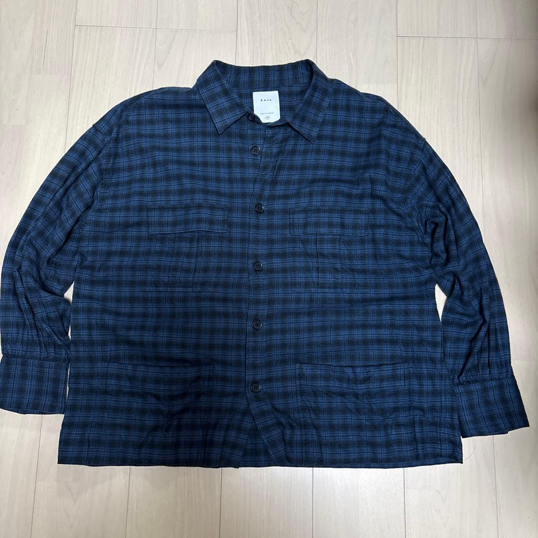 KAJA チェックネルシャツ サイズ2