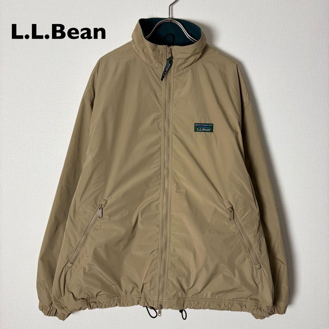美品　L.L.Bean ラベルマイクロフリースラインジャケット