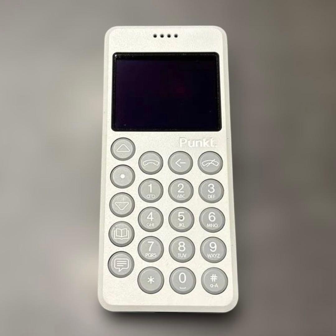 美品　Punkt. MP02 シンプル携帯 ミニマリズム 動作確認済