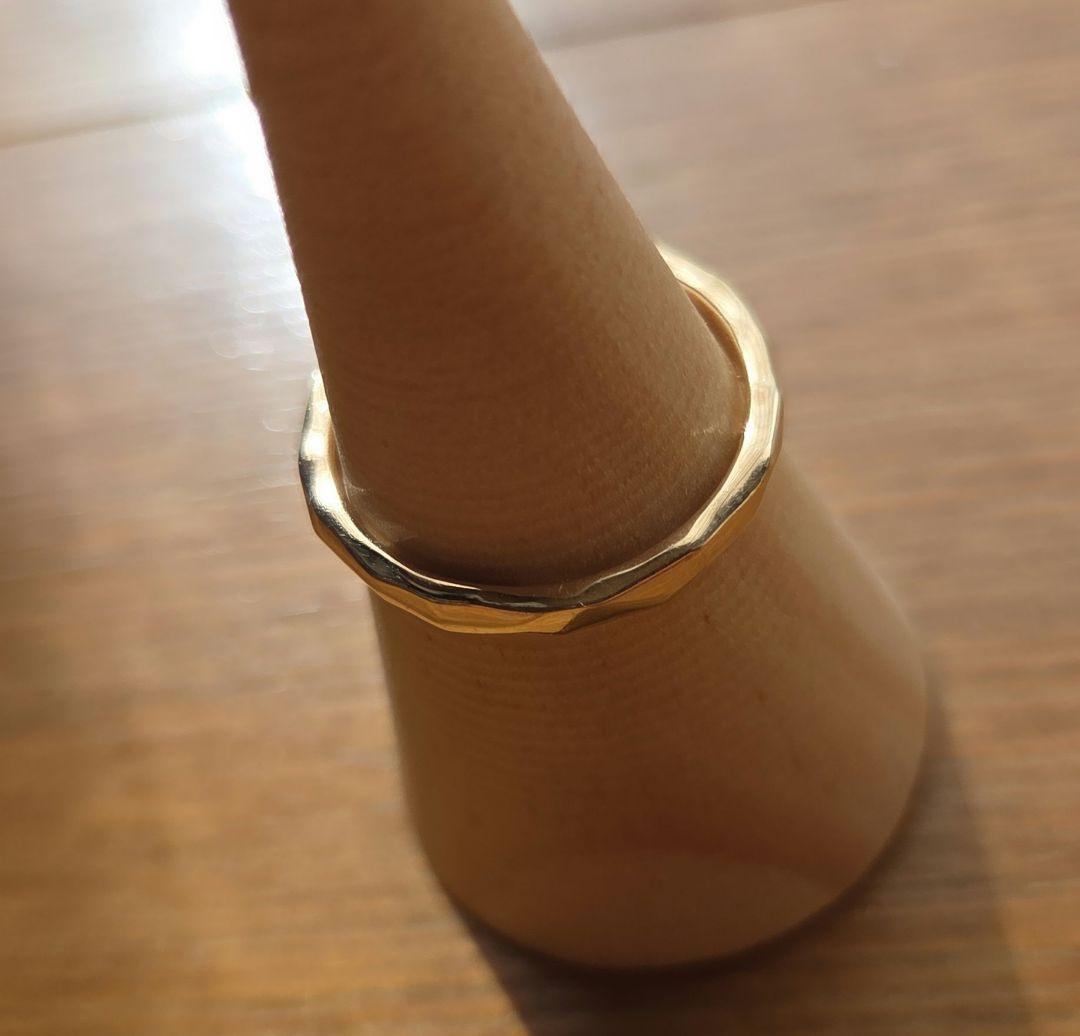 ぴ値下げ！【美品】ライオンハート リング K10　ゴールド