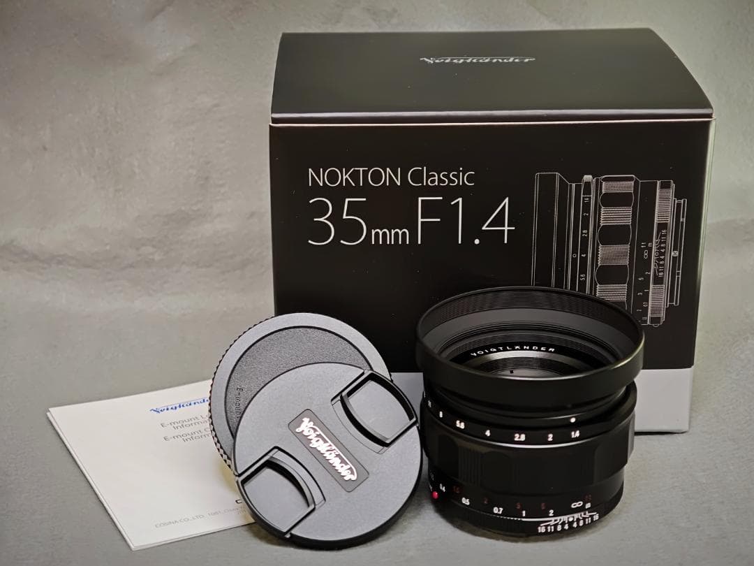 新品:Voigtlander NOKTON classic 35mm F1.4E