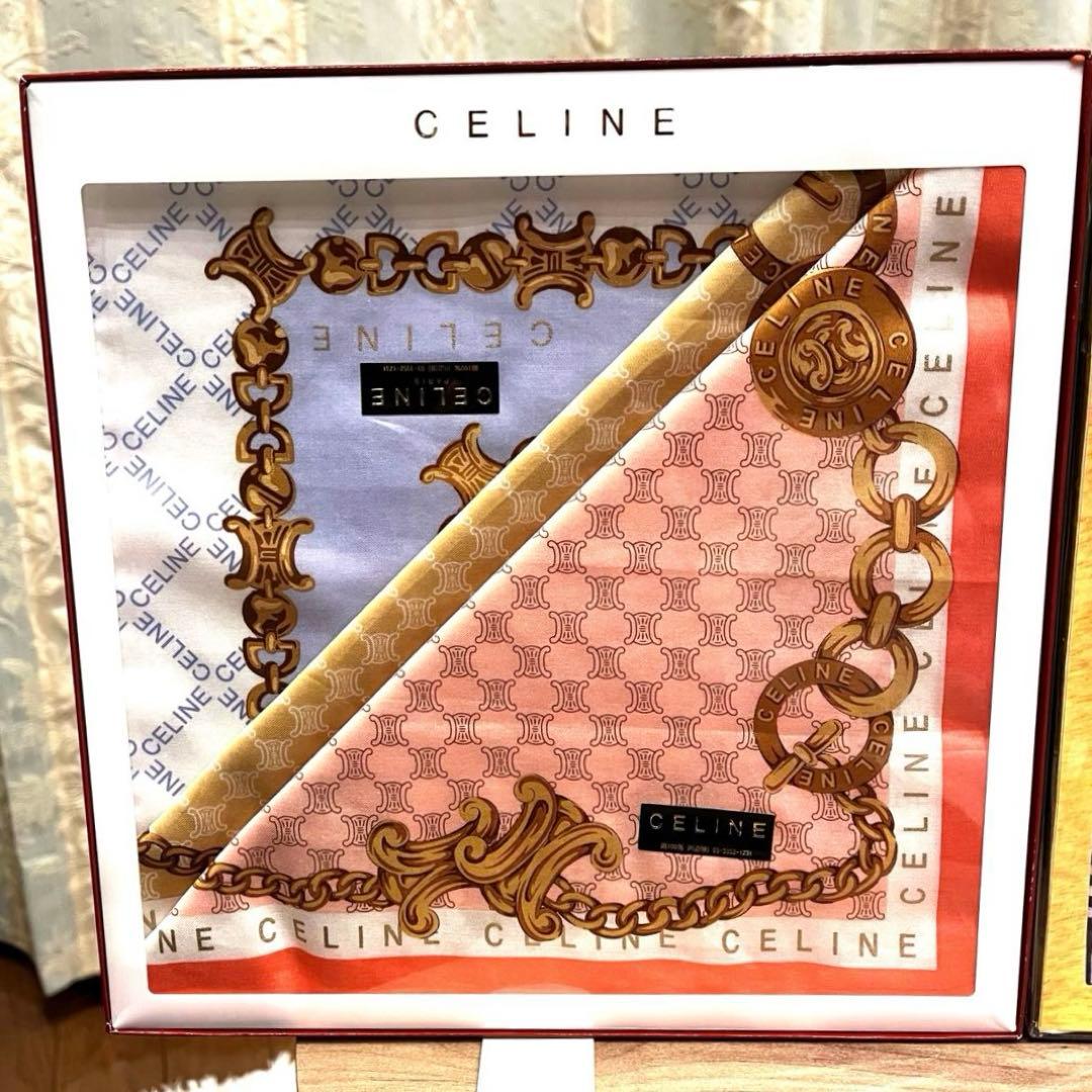 ✨新品✨CELINE セリーヌ（3枚） FENDI フェンディ（2枚）ハンカチ